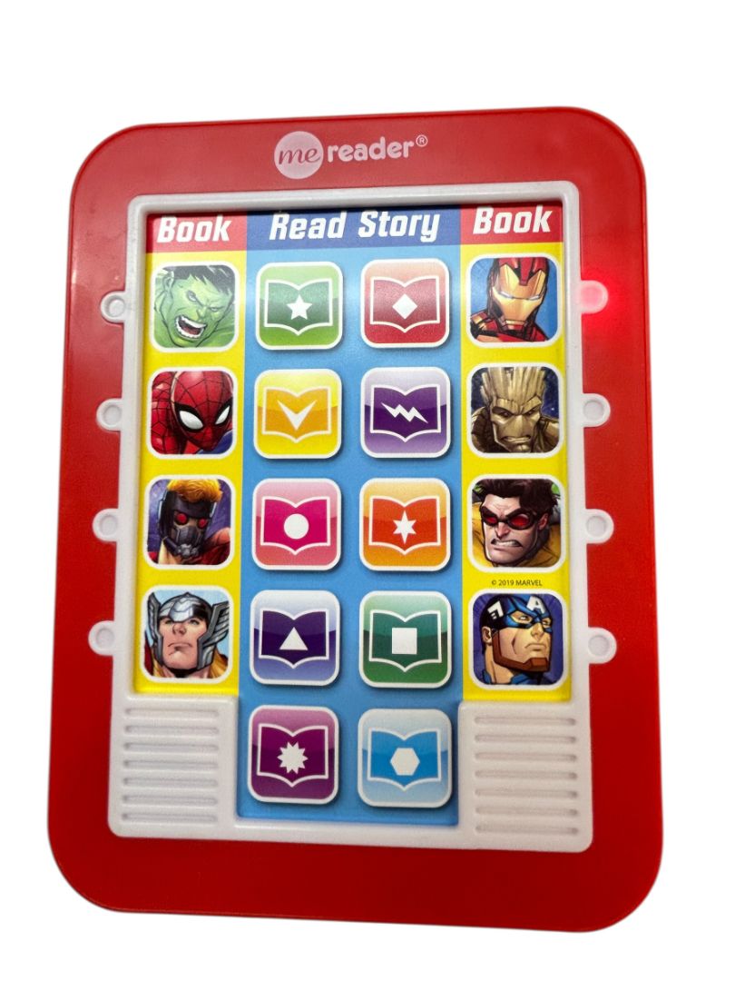 Me Reader Marvel Characters Talking Select Story Electronic Toy