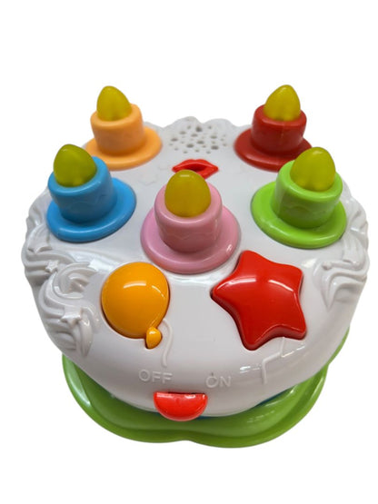 First Birthday Cake Learning Toy Music Counting Toddlers Working