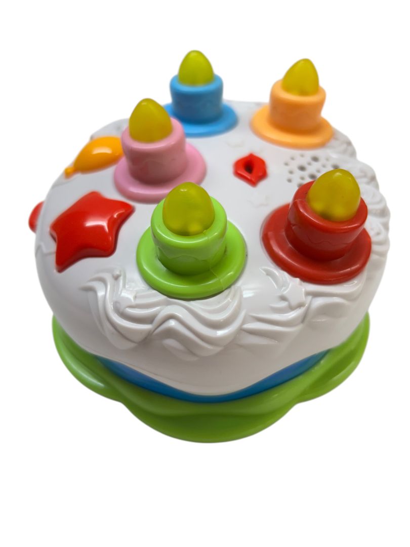 First Birthday Cake Learning Toy Music Counting Toddlers Working