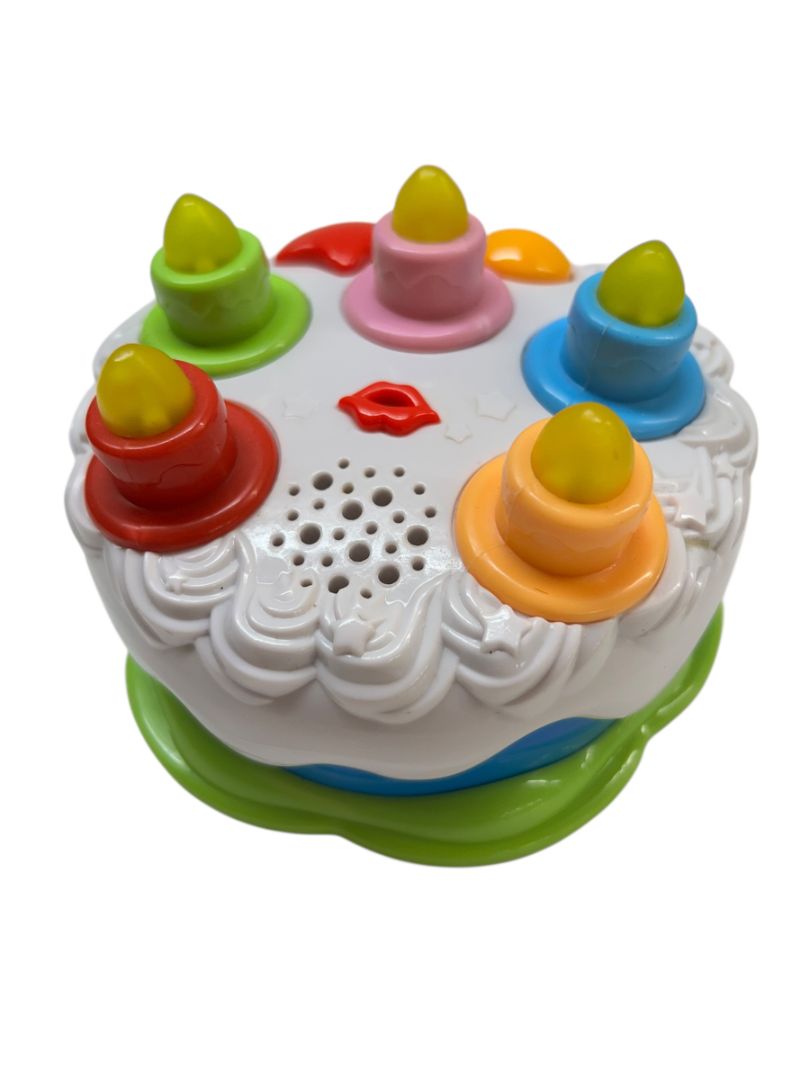 First Birthday Cake Learning Toy Music Counting Toddlers Working