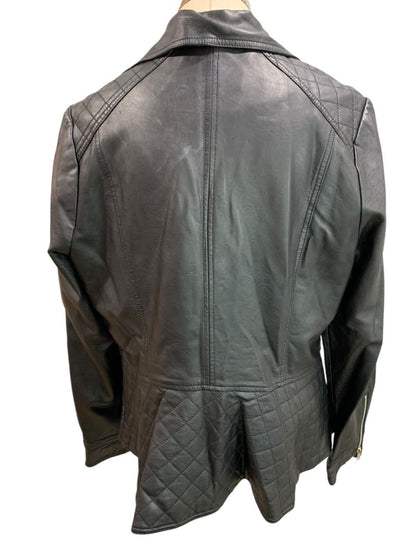 Size 2X Forever 21+ Plus Sizes Womens Faux Leather Moto Jacket
