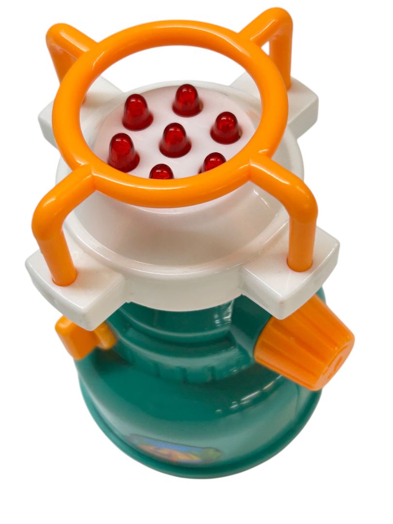 Lot of 2 Light Up Toys Spinner Camping Stove Working