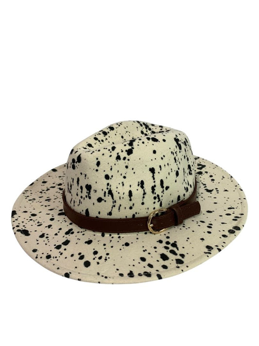 One Size Altar'd State Womens New Wool Spotted Cowboy Hat