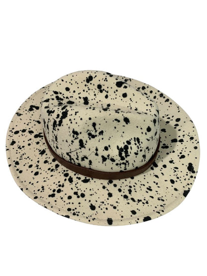 One Size Altar'd State Womens New Wool Spotted Cowboy Hat