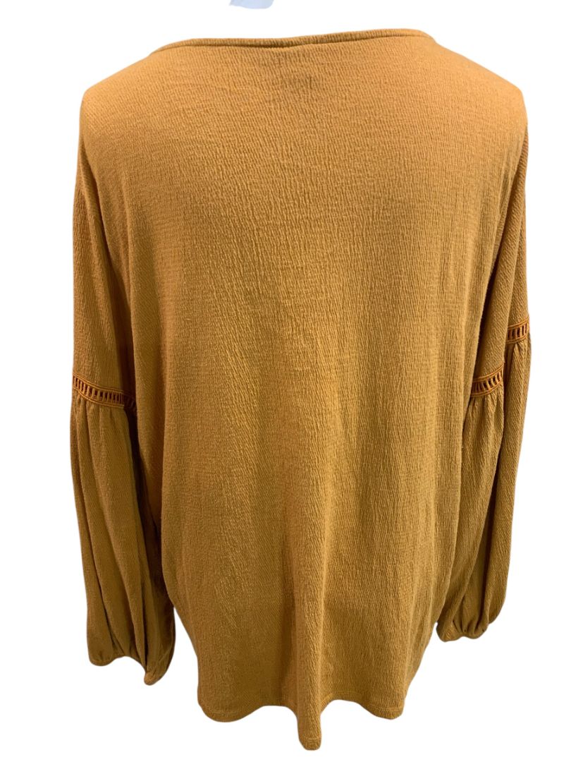 Size Large Old Navy Womens Rust Color Soft Knit Pullover Shirt Boho
