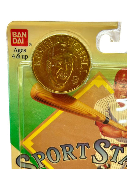 1990 Bandai Sports Stars Collector Coins Sealed Package No 1200 Baseball MLB