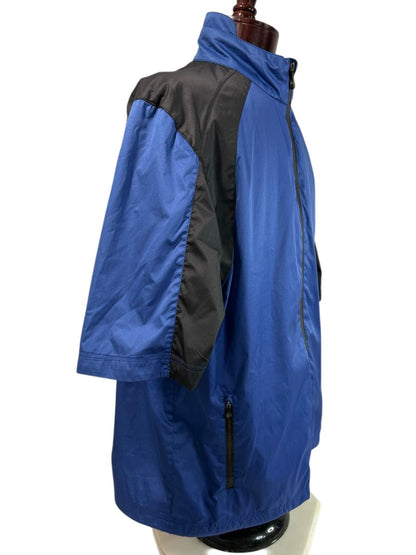Large Greg Norman Play Dry Golf Windbreaker Jacket Mens Short Sleeve