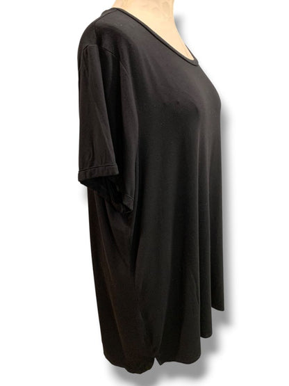 Size XXL Ellen Tracy Womens Black Tshirt Tunic Super Soft