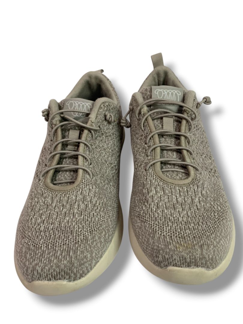 Size 40 Woolloomooloo Wool Lace Up Sneakers Belmont Clay US Womens Size 10