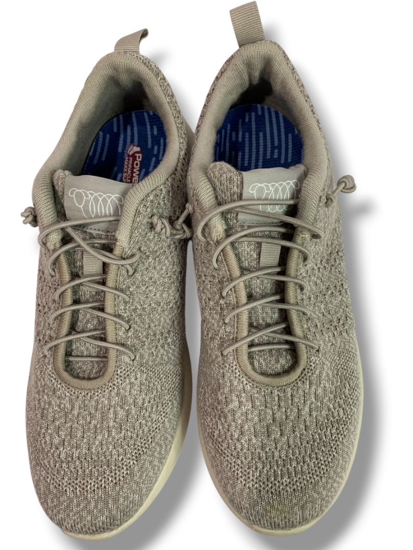 Size 40 Woolloomooloo Wool Lace Up Sneakers Belmont Clay US Womens Size 10