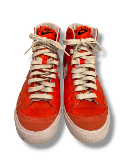 Size 8.5 Nike Mens Mid 77 Red Leather High Top Sneaker D07396-991