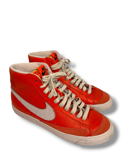 Size 8.5 Nike Mens Mid 77 Red Leather High Top Sneaker D07396-991