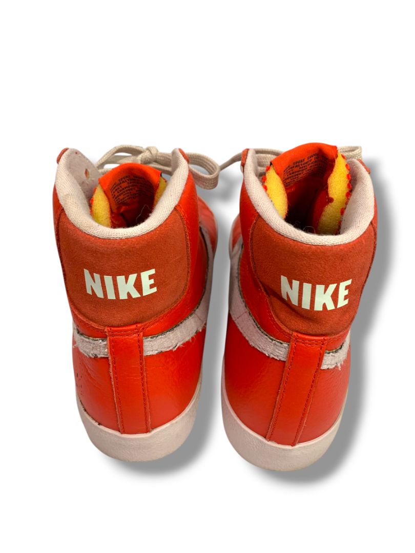 Size 8.5 Nike Mens Mid 77 Red Leather High Top Sneaker D07396-991