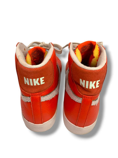 Size 8.5 Nike Mens Mid 77 Red Leather High Top Sneaker D07396-991