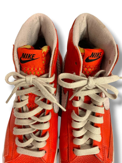 Size 8.5 Nike Mens Mid 77 Red Leather High Top Sneaker D07396-991