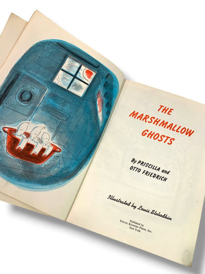 1971 Third Printing The Marshmallow Ghosts Paperback Book Priscilla and Otto Friedrich