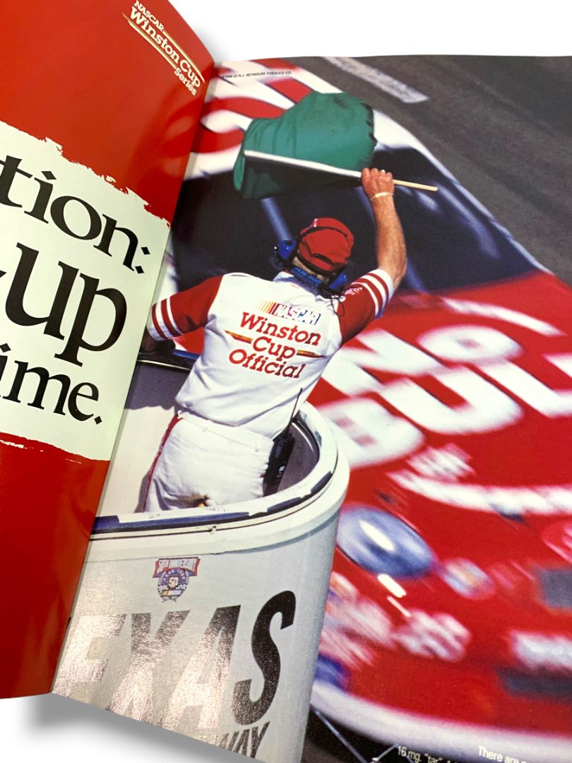 November 6 1998 Nascar Napa 500 50th Anniversary Program Atlanta Speedway