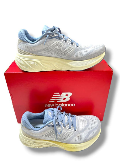 Size 10 New Balance Womens Fresh Foam 880v15 Running Shoes Sneakers Gray Beige