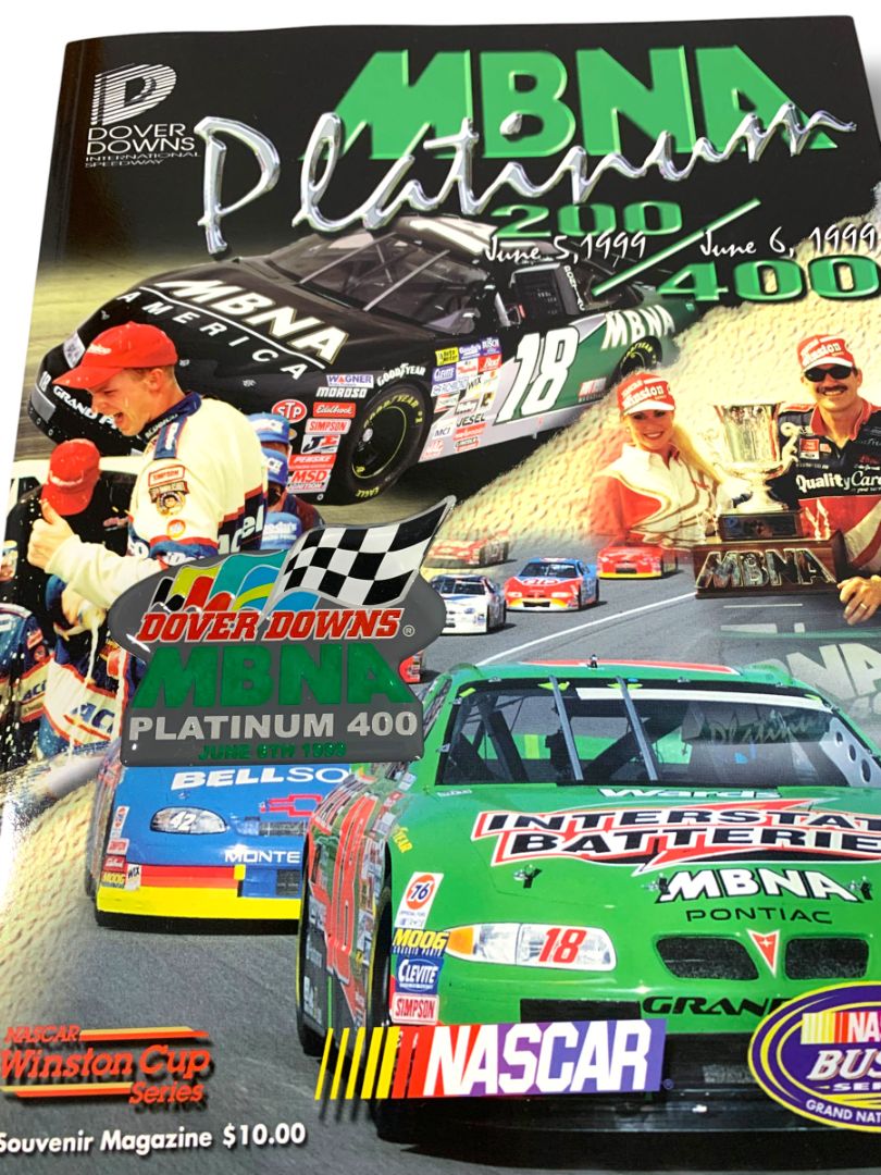 Souvenir Magazine Nascar Dover Downs June 5-6 1999 MBNA Platinum 200/400