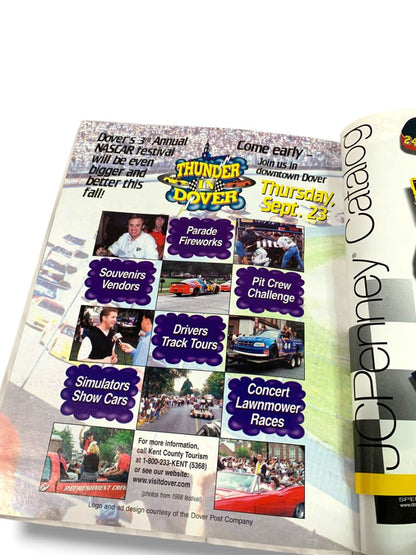 Souvenir Magazine Nascar Dover Downs June 5-6 1999 MBNA Platinum 200/400