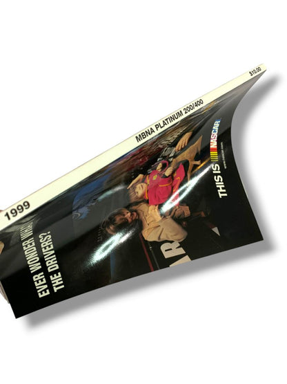 Souvenir Magazine Nascar Dover Downs June 5-6 1999 MBNA Platinum 200/400
