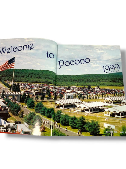 Pocono 500 June 18-19 1999 Official Program & Lineup Card Nascar