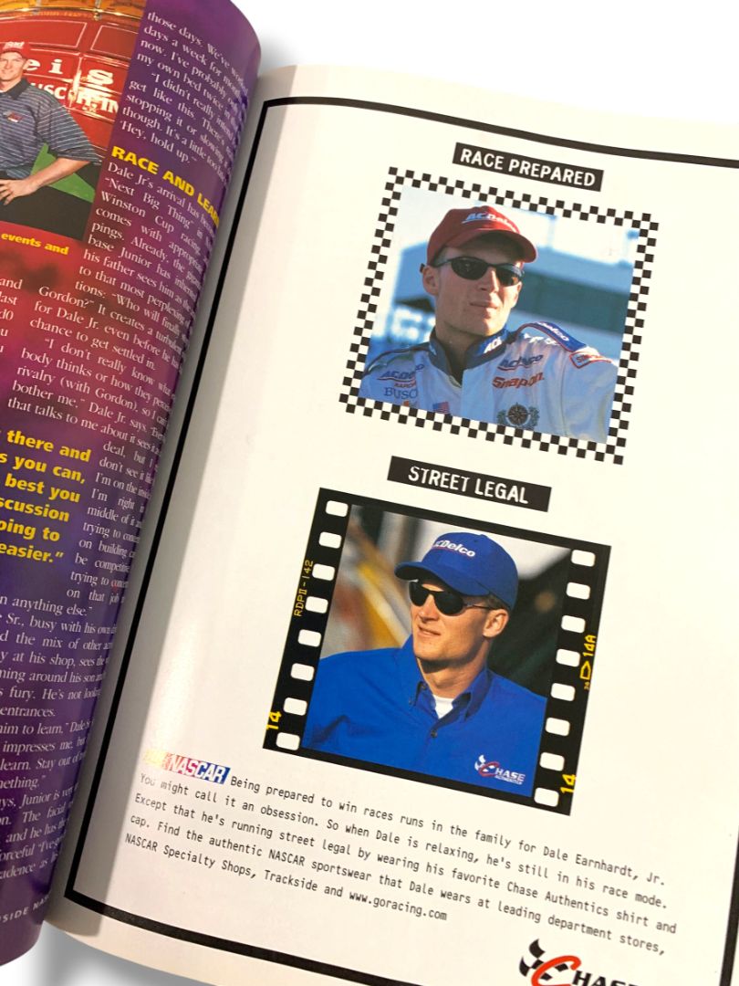 June 20 1999 Nascar Pocono Raceway Tickets and Promotional Magazine Inside