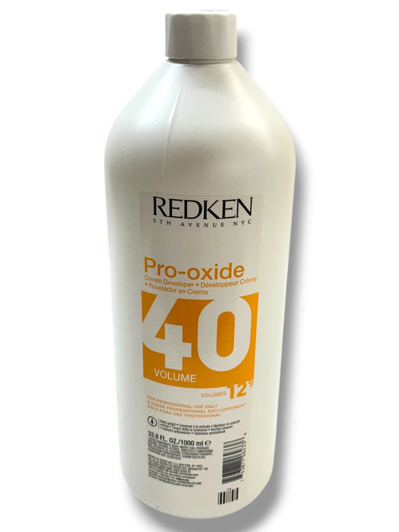 Redken Pro-Oxide 40 Volume 12% Cream Developer 33.8oz 1000ml