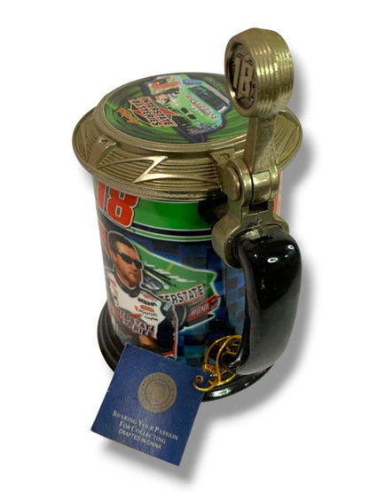 Franklin Mint 6 " Tall Tankard Stein #18 Bobby Labonte Collector Tankard Decorative Only