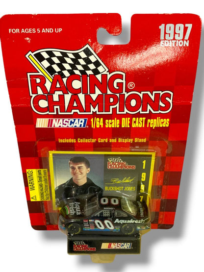 Buckshot Jones #00 Aquafresh 1997 Edition Racing Champions 1:64 Scale DieCast