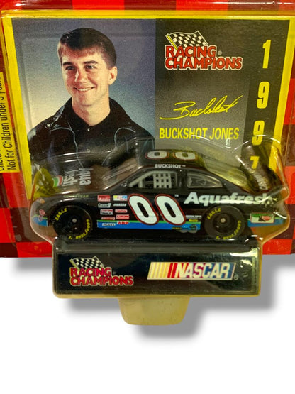 Buckshot Jones #00 Aquafresh 1997 Edition Racing Champions 1:64 Scale DieCast