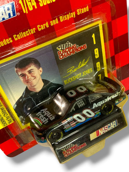Buckshot Jones #00 Aquafresh 1997 Edition Racing Champions 1:64 Scale DieCast