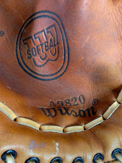 Wilson Baseball Glove Mitt 12" Leather RHT Right Hand Throw A9820