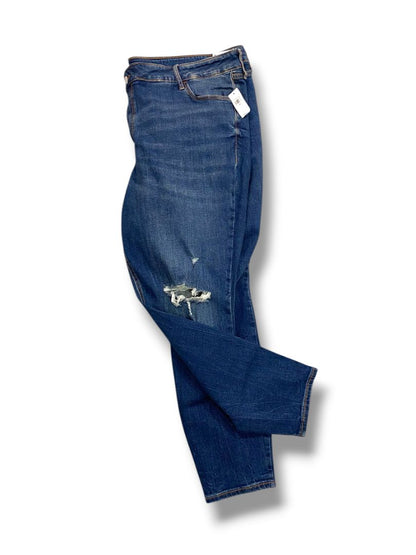 24 Old Navy Womens Plus Size New Distressed Jeans Rockstar Super Skinny Mid-Rise