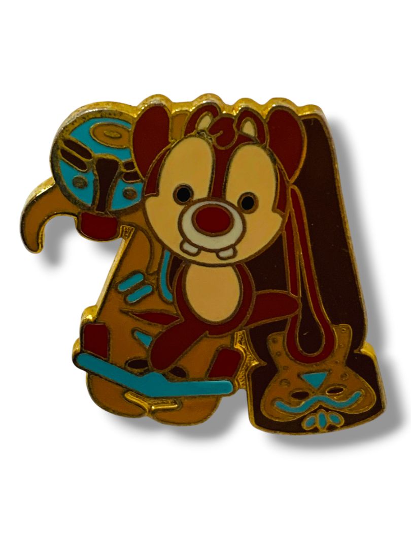 Disney Trading Pin Flexible Characters Dale at The Enchanted Tiki Room 1.25"