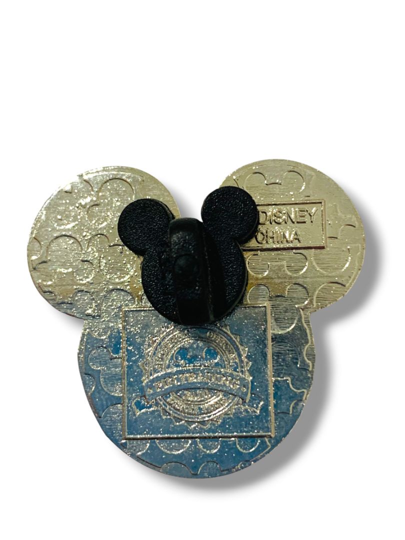 Disney Pin Trading Mickey Mouse Head Open Work Icons 1.5"
