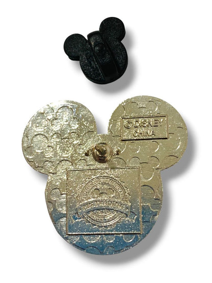 Disney Pin Trading Mickey Mouse Head Open Work Icons 1.5"