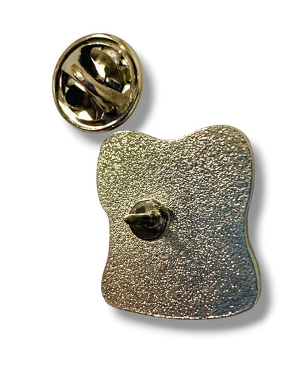 Lapel Pin Jelly Toast Purple Goldtone .7"