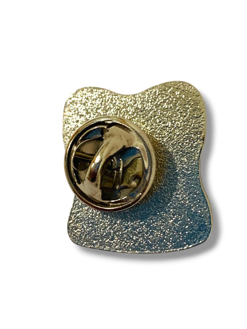 Lapel Pin Jelly Toast Purple Goldtone .7"