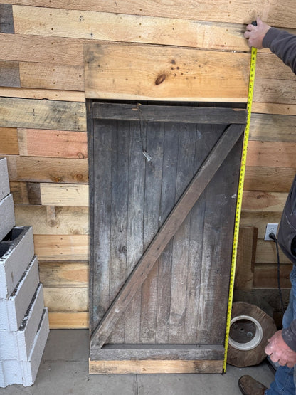 Salvage Barn Door 31 x 68 Inches Vintage Barn Style