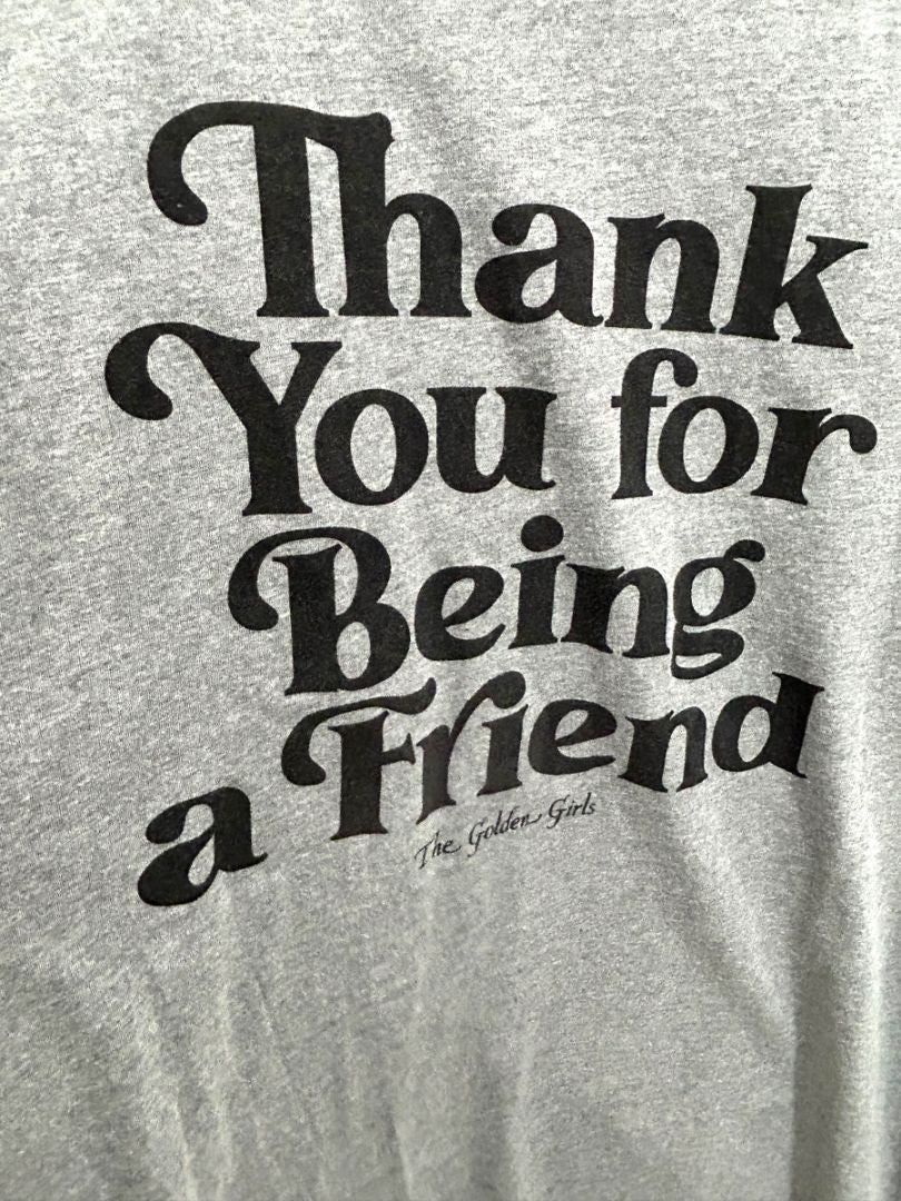 Size 5X The Golden Girls Womens Plus Size Tank Top Thank You for Being a Friend