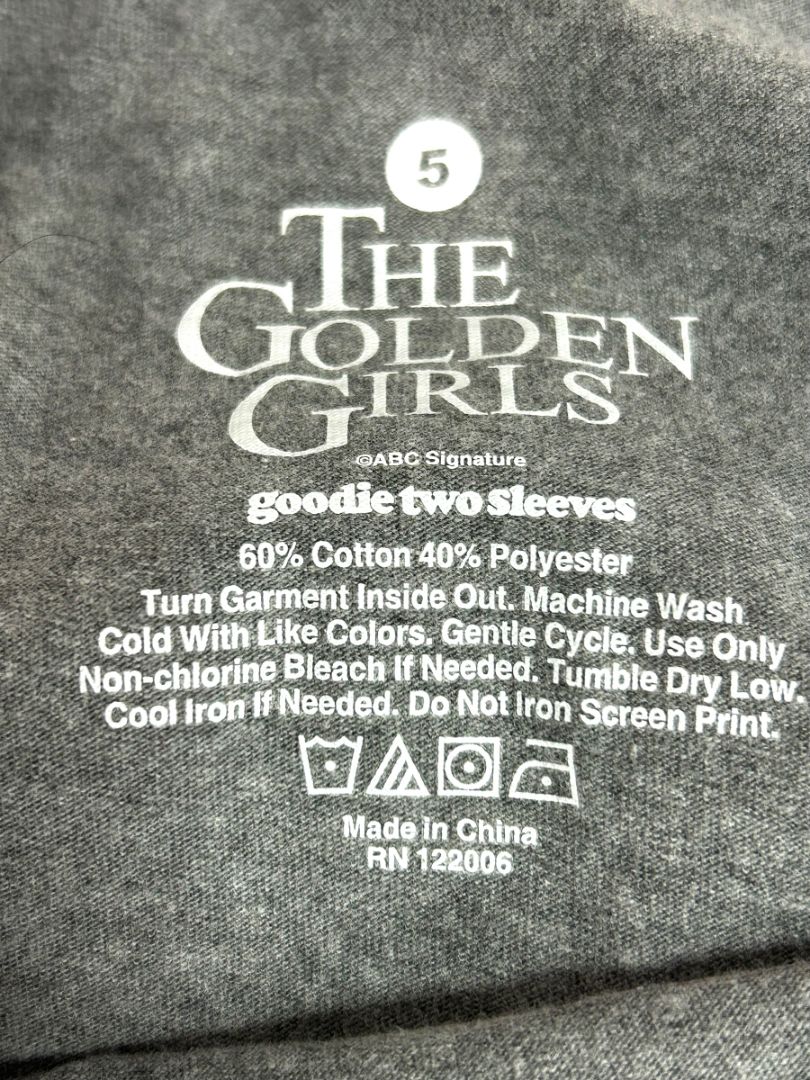 Size 5X The Golden Girls Womens Plus Size Tank Top Thank You for Being a Friend