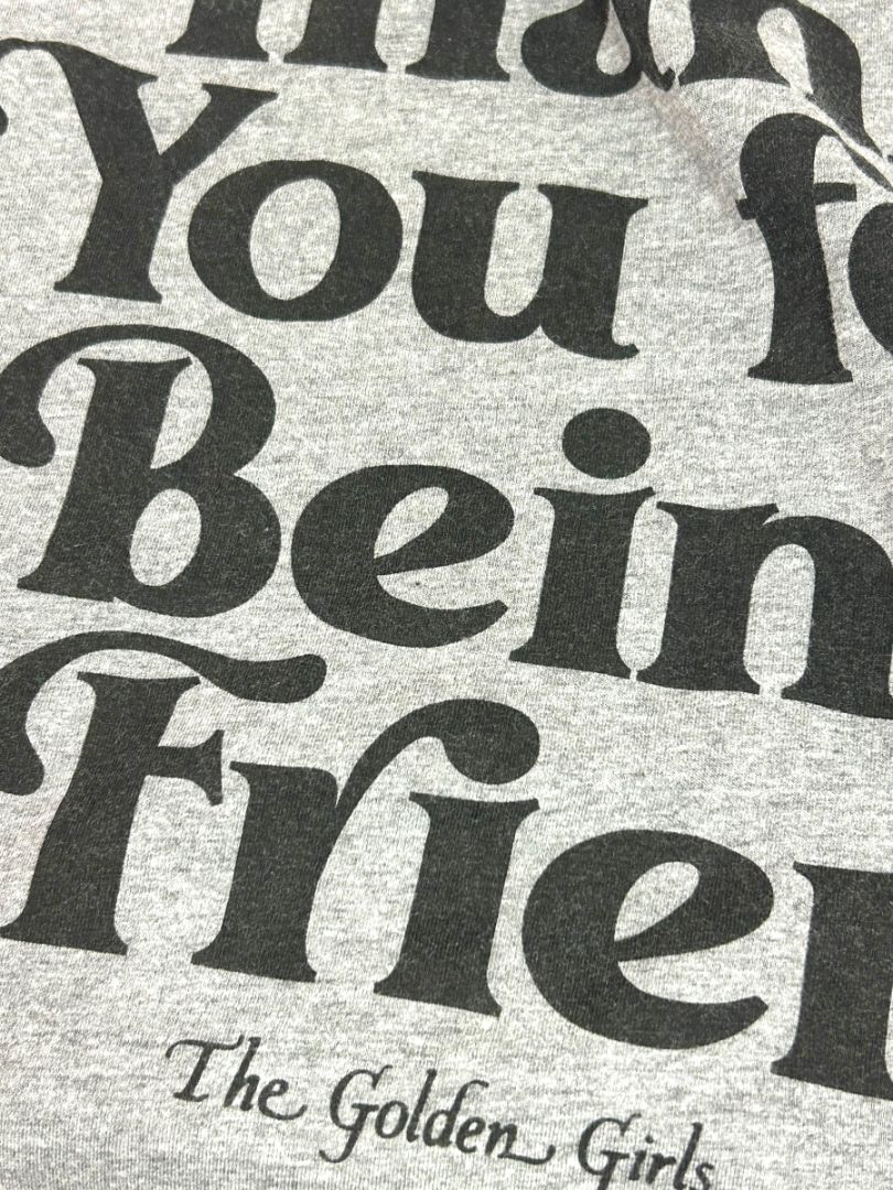 Size 5X The Golden Girls Womens Plus Size Tank Top Thank You for Being a Friend