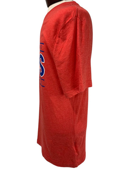 Medium NBA Philadelphia 76ers Mens Red Tshirt Soft Basketball
