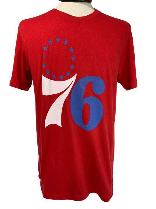 Medium '47 Mens Red Philadelphia 76ers Tshirt