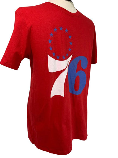 Medium '47 Mens Red Philadelphia 76ers Tshirt