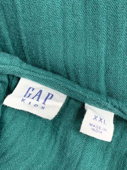 Size XXL Gap Kids Emerald Green Gauzy Dress Smocked Bodice