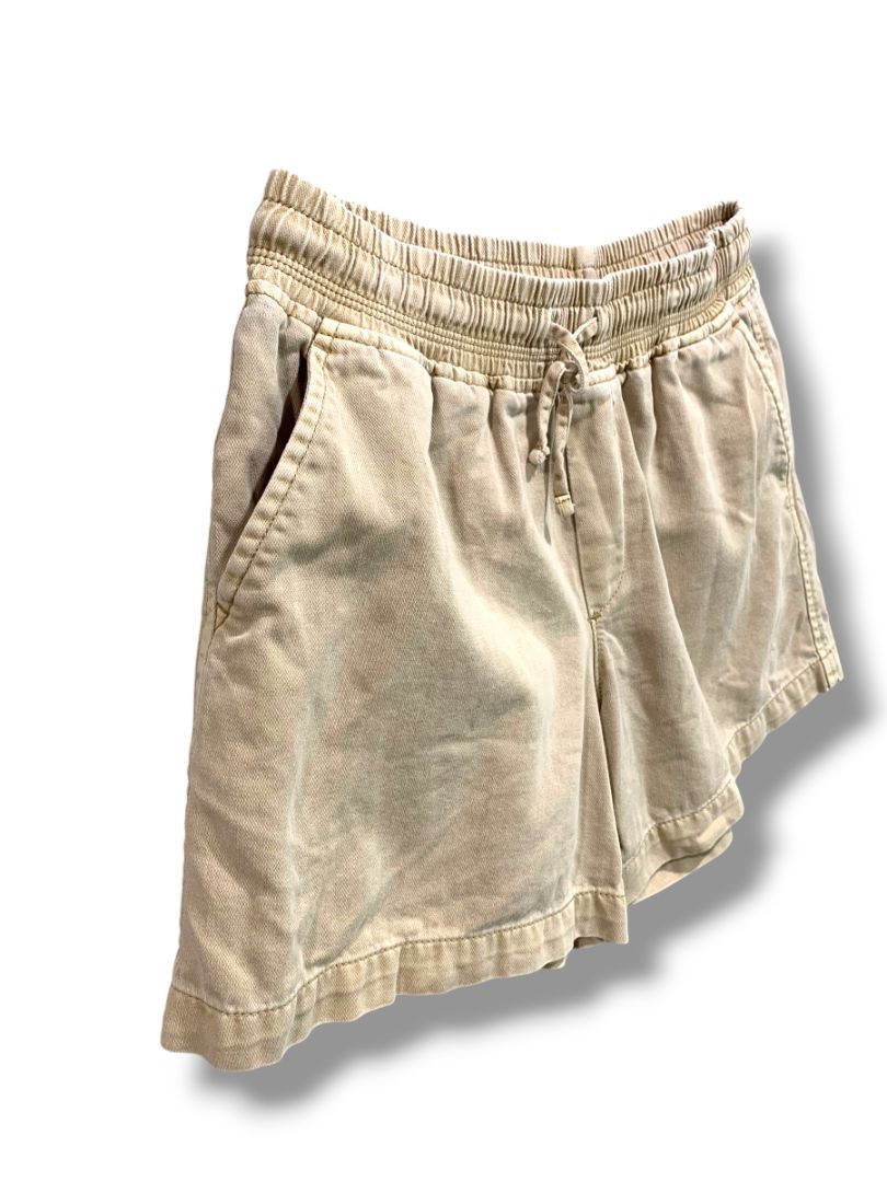 Size XXL Gap Kids Girls Pull On Tan Shorts Pockets Elastic Drawstring Waist