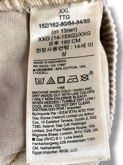 Size XXL Gap Kids Girls Pull On Tan Shorts Pockets Elastic Drawstring Waist