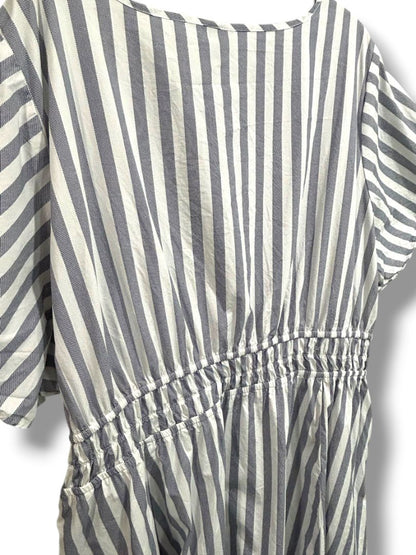 4X Torrid Womens Blue White Blue Stripe Summer Dress Plus Size Pockets